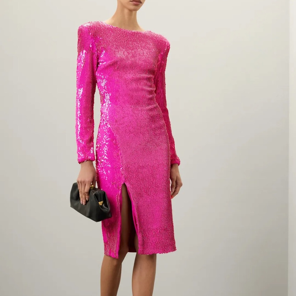 Pink Natalie sequins sheath